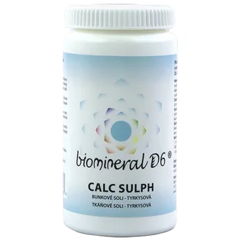 Homeopatikum Biomineral D6 Calc Sulph 180 pas.