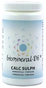 Homeopatikum Biomineral D6 Calc Sulph 180 pas.