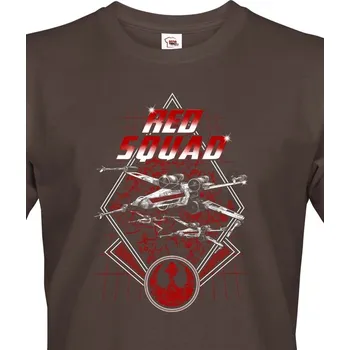 Pánské tričko Pánské tričko Star Wars X-Wing Red Squadron, Barva Army 29 Bezvatriko.cz 1