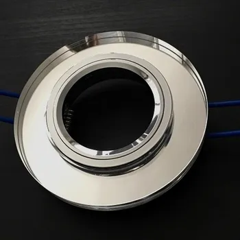 Bodové svítidlo ILLUMAXX LED bodovka skleněná pevná kruhová, barva bílá, pro montáž pr. 65 mm (svítidlo vestavné, pevné)