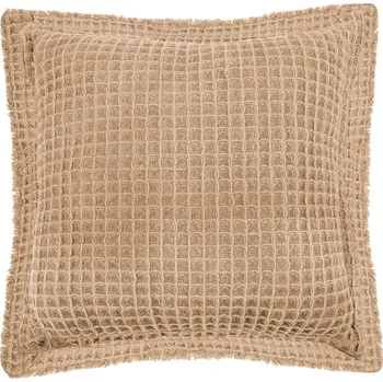 Dekorativní polštářek Béžový bavlněný dekorativní polštář Tiseco Home Studio Waffle, 45 x 45 cm ID_1368827