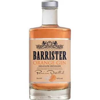 Gin Gin Barrister Orange 43% 0,7l (holá láhev)