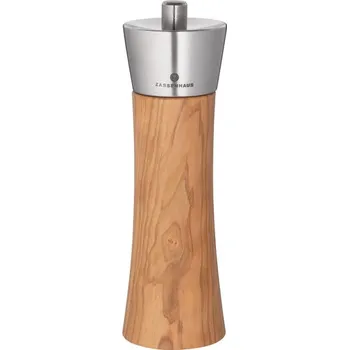 Mlýnek na koření Mlýnek na sůl AUGSBURG 18 cm, olivové dřevo - Zassenhaus (AUGSBURG mlýnek na sůl olivový, 18 cm - Zassenhaus)