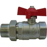 Kulový kohout se šroubením 3/4" plnoprůtočný PN 20