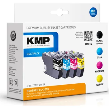 Počítač KMP B100V - Brother LC-3213 Multipack - multipack inkoustová náplň KMP