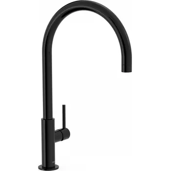 Tres STUDY COLORS Jednopáková umyvadlová baterie bez výpusti 41,8 cm, úhel otočení 360º, 26290401 Provedení: Černá