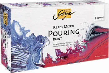 Vodová barva C.Kreul Solo Goya Pouring Fluid 6 ks