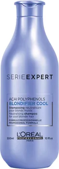 Šampon L´Oréal Professionnel Blondifier Cool Shampoo pro neutralizaci žlutých tónů 300 ml