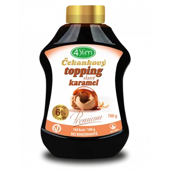 Potravina 4Slim Čekankový topping 700 g slaný karamel