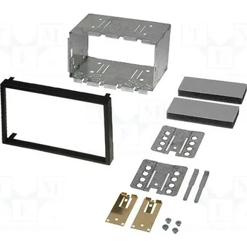 Autorádio Univerzální polorámeček; 2 DIN sada