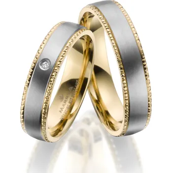 Prsten Zlatnictví Helios Titanové snubní prsteny TI-41/ DIA