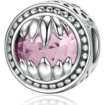 Souprava šperků Korálek hladký AG 925/1000 - Obsah balení 1 ks, Barva zirkonů Light Rose Z 242