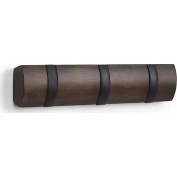 Věšák Umbra Flip 3 háčky hnědý