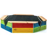 T-Wood, s. r. o. Pískoviště osmihranné barevné