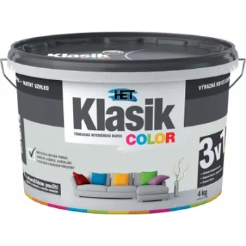 HET Klasik Color 4 kg, 0117 šedá platinová