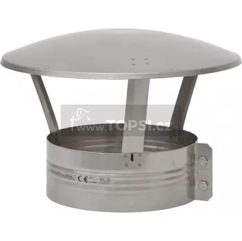 Komín Nerezová komínová stříška pro kouřovod Ø200 mm