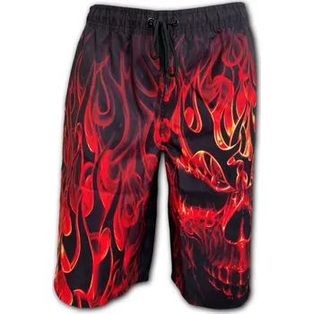 Pánské kraťasy Metalové Plavky/šortky Spiral SKULL BLAST TR428939 Velikost: M