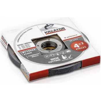 Řezný kotouč KREATOR KRT070410 115 mm sada 6 ks