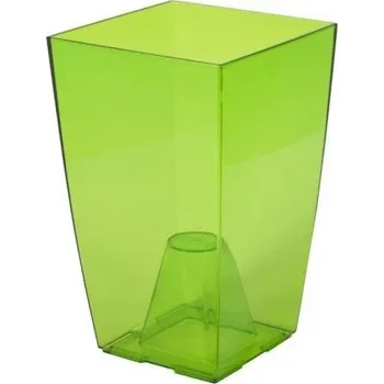 Obal na květináč Obal FINEZIA zelená 13x13x20