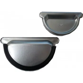 okap Čelo žlabu 330 s gumou pozinkované koncovka na okap narážecí