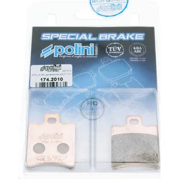Auto-moto Brzdové destičky Polini sintr, Aprilia Malaguti MBK Piaggio Yamaha 174.2010