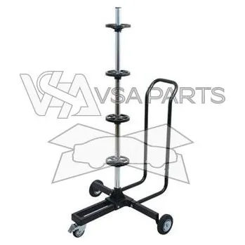 Uskladnění pneumatiky COMPASS Držák disků kol pojízdný