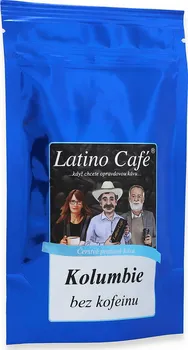 Káva Latino Café Kolumbie bezkofeinová zrnková 1 kg