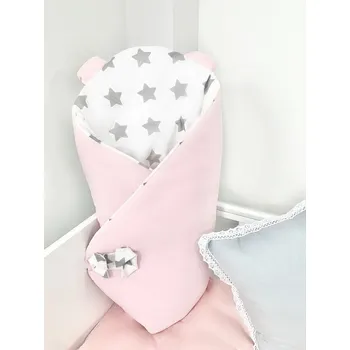 Zavinovačka Ar-s Rychlozavinovačka velvet - růžová - 80 x 80 cm