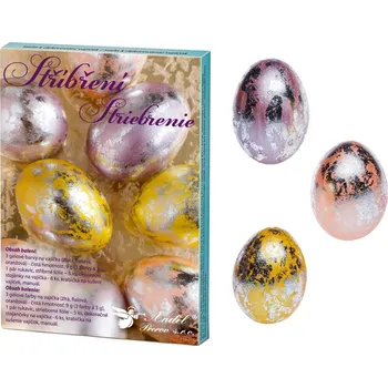 Velikonoční dekorace Anděl Přerov Stříbření sada k dekorování vajíček