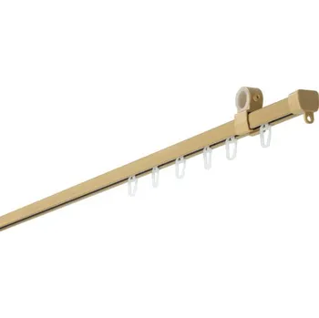 Gardinia 2802 záclonová kolejnička komplet 150 cm béžová