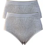 Dámské bezešvé kalhotky GreeNice - 3945 ( 2 ks v balení ) Barva: Béžová, Velikost: L/XL