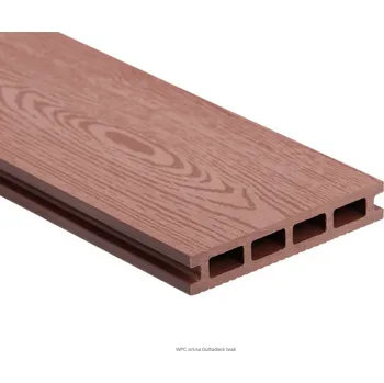 Terasové prkno Dřevoplastová deska - teak 140x25x4000mm