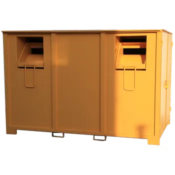 Skladový kontejner Kontejner na textil Modrá RAL 5010