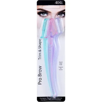 Ardell Brow Trim and Shape břitva na obočí 3 ks