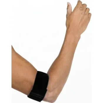 Loketní bandáž Rucanor Elytron, black - černá RUCANOR