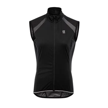 Cyklistické oblečení Kalas CYKLISTICKÁ VESTA PURE Z | černá | DÁMSKÁ Velikost: XS