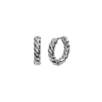 Náušnice ALEYOLÉ Stříbrné náušnice Madeleine silver