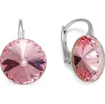 Náušnice se Swarovski Elements Sweet Candy světle růžové K112212LR