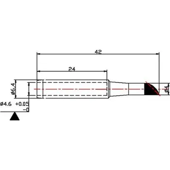 Páječka Hrot N9-46 (ZD-8922,ZD-8936,ZD-8951,ZD-8919,ZD-8917B,ZD-8903,ZD-8988D-N)