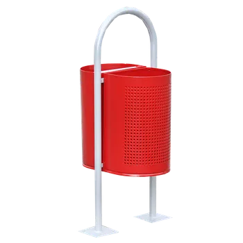 Odpadkový koš Venkovní odpadkový dvojkoš 60l