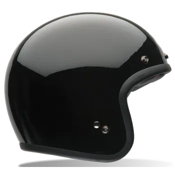 Helma na motorku Bell Custom 500 black lesk XS