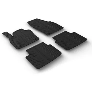 autokoberec Gledring Škoda Kamiq 2019- gumové koberce