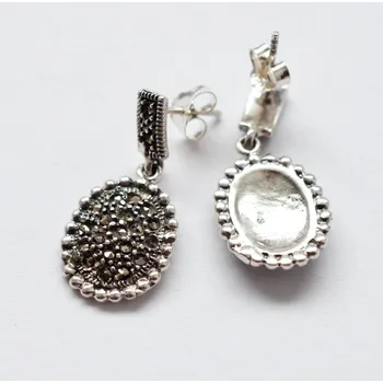 Souprava šperků Náušnice Marcasite AG 925/1000 AG 051