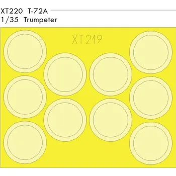 Plastikový model Mask 1/35 T-72A (TRUMP)