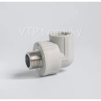 Vodovodní potrubí PPR koleno přechodové vnější PN20 Redukce: 20 x 1/2”