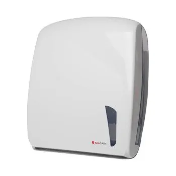 Zásobník na papírové ručníky AlfaClassic Zásobník na papírové ručníky ZZ, AC, plast, bílý, LINEA (901)