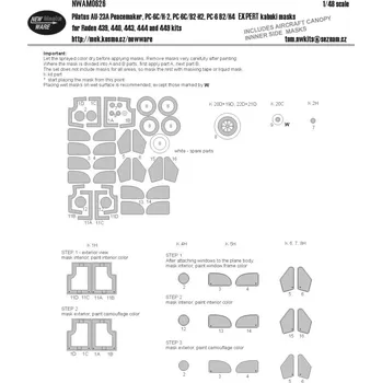 Plastikový model 1/48 Mask Pilatus AU-23A Peacemaker EXPERT (RDN)