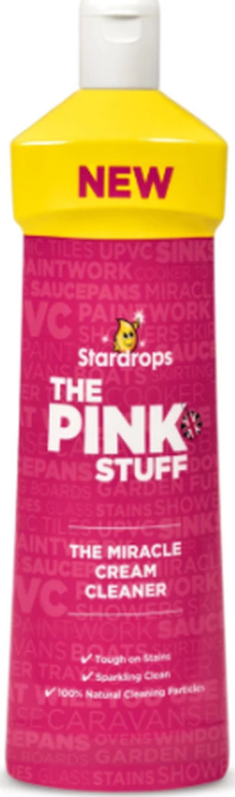 Stardrops The Pink Stuff zázračný čistící pěnivý prášek na toalety 3x 100 g  