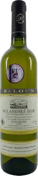 Víno Vinařství Baloun Rulandské šedé 2018 pozdní sběr 0,75 l