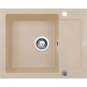 Granitový dřez Granitový dřez Pyramis MIDO (62x50) 1B 1D béžová